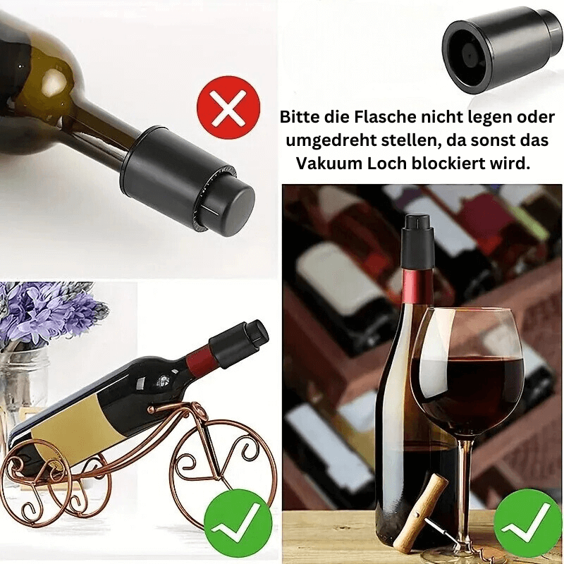 Weinverschluss (Vakuum)